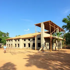 Prefeitura de Anápolis entra na fase de alvenaria do novo prédio da Escola Lions Anhanguera
