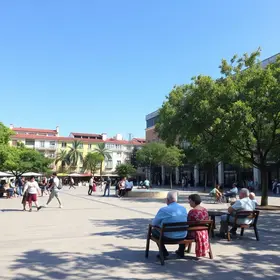 Praça do Ancião: lazer e convivência no centro de Anápolis