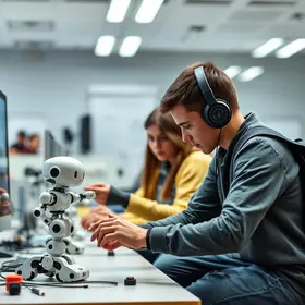 Estudantes aprovados na 1ª chamada do curso gratuito de Robótica devem fazer matrícula até sexta (28)