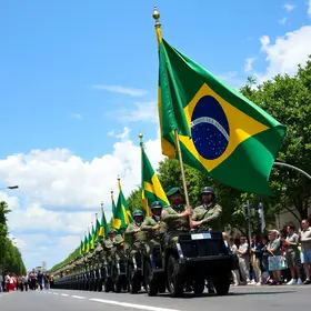 Desfile cívico-militar do aniversário de Anápolis