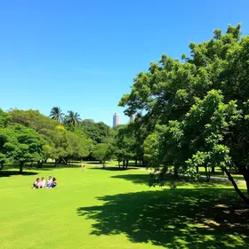 Parque da Liberdade: área verde e opções de lazer